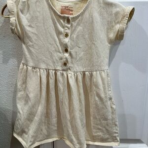Cat & Jack Cream Spring dress. Easter, Summer, vacation, parties, airy, cottage